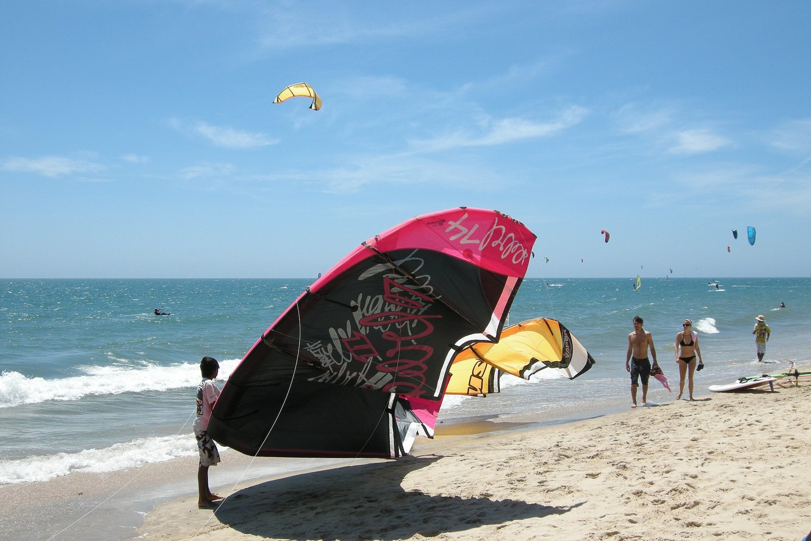 Kitesurfing Beach